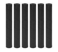 Tubo de aislamiento de espuma, tubo hueco negro, envoltura de 6 piezas, cubierta de gimnasio al aire libre, protector de unidad con relleno para rack, soporte de guitarra interior para en piscina