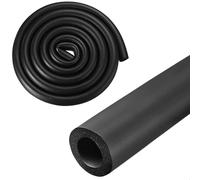 Tubo de Aislamiento de Tuberias 20/25/34/43/48/60mm de Diámetro Interior, Tubo Espuma Flexible Negro, Cubierta de Tubería Hueca para Soportes de Guitarra Portaequipajes de Techo(ID60mmxTK20mmxL2m)