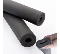 Tubo de aislamiento de tuberías de espuma Tubería De Aislamiento Térmico Flexible Anticongelante Espuma Aislante Tubo aislante del aire acondicionado Coquilla aislante para Mango Agarre Soporte(6mm ID