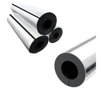 Tubo de Aislamiento Espuma para Tuberías de Aire Acondicionado Calefacción, Tubo Aislante Autoadhesiva, Cubiertas di Protección para Tuberías de Agua, ID 22-110mm, Espesor:15/20/30mm(48mm,15mm)