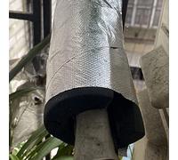 Tubo De Aislamiento Térmico，Cubierta De Aislante Anticongelante，Alta Densidad Tubo Chimenea para Tubos De Estufa，Todas Las Dimensiones (Color : T:30mm, Size : 108mm)