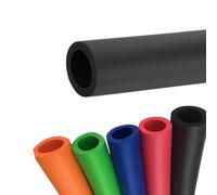 Tubo De Aislamiento Térmico Diámetro,Espuma Tubería Para Manija Agarre Soporte ID 18 22 25 28 32 Mm Elastómero Tubo Espuma Aislante Para Piscina,Cubierta De Mango De Espuma(Negro,ID22mmx5mmx1.0m)