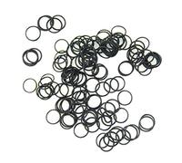 Tubo de ajuste de goma O Ring Anti-Noise Silenciador Delantal para Cornet Trompeta Instrumento Accesorios de repuesto 12mm Dia