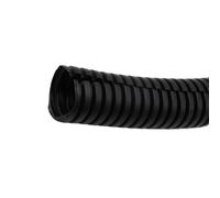Tubo de alambre corrugado flexible de PP negro de 7,5 mm - 34,5 mm para proteger la manguera de alambre (34,5 mm x 29 mm x 5 metros)