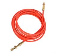 Tubo de alimentación de alambre de soldadura TIG de acero de alto carbono Conducto rojo flexible de 8 m, para máquina de soldadura de argón, varilla de alimentación de alambre de 8 metros, Reemplazo