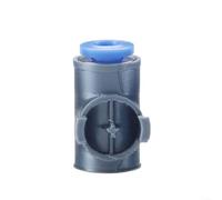 Tubo de alimentación de material PTFE para Bambu Lab A1 y A1 para mini, para impresora 3D, repuesto de PTFE resistente al calor, transporte de filamentos suave, gris/azul, 22,5 x 15,5 mm