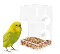 Tubo de alimentación de pescado | Alimentador de peces transparente | Plato de alimentación de camarones, alimentador betta con taza de succión, alimentador de aves de alimentación de acuario transpar