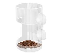 Tubo de alimentación para peces, para acuario, de peces, plato con - Clear Tably Feeding Supplies, soporte para alimentos, prevención de la dispersión de alimentos