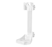 Tubo de Alimentación para Peces y Camarones, Acrílico Transparente, Tubo con Grande para Alimentación Dirigida en Acuarios - Diseño con Control de Puerta y Ventosa Firme para (F-21)