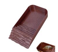 Tubo de alimentación para reptiles, plato de agua tortoise, platos de comida anfibios, plato de rampa de reptiles, 10,63 x 5,51 x 2,56 pulgadas, ayuda a crear un entorno más natural para alimentar y