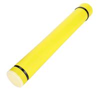 Tubo de Almacenamiento de Dibujo Telescópico Estuche de Dibujo Impermeable Duradero para Artistas, Longitud Ajustable para Colección de Carteles, Adecuado para Viajes y Almacenamiento (Yellow)