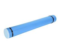 Tubo de Almacenamiento de Dibujo Telescópico Estuche de Dibujo Impermeable Duradero para Artistas, Longitud Ajustable para Colección de Carteles, Adecuado para Viajes y Almacenamiento (Blue)