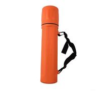 Tubo de almacenamiento de varilla de soldadura, capacidad de 4,5 kg con clip de transporte, correa para protección de electrodos MMA en taller y sobre la marcha (naranja)