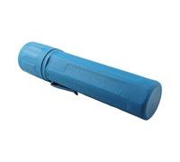 Tubo de almacenamiento de varilla de soldadura de 4,5 kg de capacidad para electrodos de MMA, contenedor de plástico resistente a la humedad con clip de transporte y escala, 360 mm x 78 mm