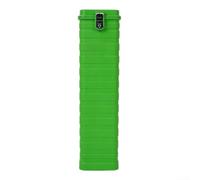 Tubo de almacenamiento de varilla de soldadura, portador de gran capacidad de 4 kg, caja de PP de longitud ajustable de 300-350 mm para soldador (tapa verde)