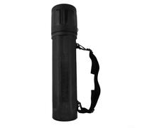 Tubo de almacenamiento de varilla de soldadura Soporte de electrodo 4.5kg Capacidad con clip de transporte, correa para protección de electrodos MMA en taller y sobre la marcha (negro)