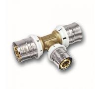 Tubo De Aluminio Con Conector SANHA Reductor En T 40x32x32 Mm