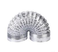 Tubo de aluminio de 75 mm para sistemas de calefacción Webasto que ofrece una fuerte resistencia al calor y compatibilidad con múltiples tipos de instalación (100 cm)