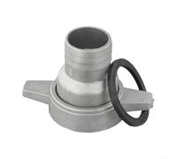 Tubo de aluminio para bomba de agua con junta de goma para conexiones fiables en diferentes tamaños de tubería (2 pulgadas a 1.5 pulgadas)