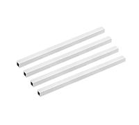 Tubo De Aluminio Perfil de tubo aluminio rectangular 10x10 mm, 20x20, 30x40 Tubo cuadrado aleación Especificaciones completas Ampliamente utilizado para Industriales(10x10x100mm)