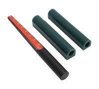 Tubo de Anillo de Cera para Tallar, 2 Tubos de Cera para Tallar Anillos, 1 Medidor de Tubo de Cera para Hacer Anillos, Tubos de Cera Redondos, Anillo de Cera Dura para Modelar