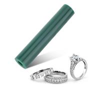 Tubo de anillo de cera para tallar, T1062S Tubo de cera de anillo Diámetro interior 12 mm / 0,5 pulgadas Kit de molde de fundición suave Herramientas de oro duro Material de