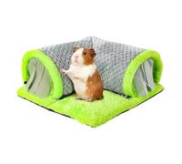 Tubo de animales pequeños, hábitat de hurón con cortinas de privacidad, parque infantil desmontable para hámster con tela suave y diseño modular, perfecto para ejercicio en interiores, enriquecimiento