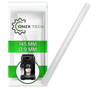 Tubo de Aspiración de Leche para Cafetera Superautomática 145 mm Ø 9 mm con Código Original 5332234800 para DeLonghi - Garantía de 5 Años - ONIX TECH