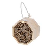 Tubo de bambú para abejas solitarias que atraen a las abejas al jardín de madera para mariquitas, carpintero, casa de abejas, tubos de hotel