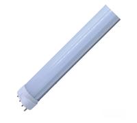 Tubo de barra de bombilla LED regulable 2G11 Tubo de enchufe horizontal de LED 15 W 38*410 mm Lámpara LED de cubierta blanca lechosa transparente Para iluminación comercial e industrial(Warm white 300