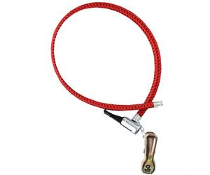 Tubo de bomba de aire estándar del Reino Unido con boquilla y clip para inflación de bicicleta, motocicleta, 60 cm de longitud, diseñado para bomba de suelo de 125 x 55 pulgadas