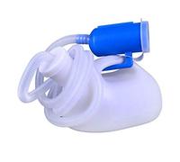 Tubo de botella reutilizable para hombre con tapa, portátil, grueso, para hospital, camping, coche, viajes, inodoro