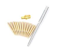 Tubo de cañón de metal 1/35 y miniaturas de concha de artillería de latón para Tamiya 35216/35227 modelo alemán Tiger I Tank