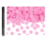 WYw - Tubo cañón lanzador de confeti rosa para género Reveal Party (hembra)
