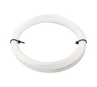 Tubo de carcasa de cable de bicicleta para enrutamiento interno, adecuado para freno de bicicleta de carretera y desviador, protección de cable con resistencia al polvo y al óxido (2.3 x 2.9 blanco)