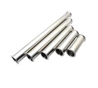 Tubo de carrete sanitario tipo Tri Clamp de 19 mm a 102 mm con abrazadera de casquillo SS304, longitud de 100 mm, 200 mm y 500 mm, 3/4”, 1”, 1-1/2”, 2”, 2-1/2”, 3”(Lenght 200mm,51mm x Ferrule 64)