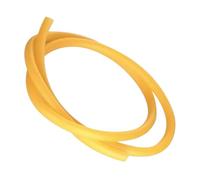 Tubo de caucho de látex natural amarillo, Mangueras de plomería Caucho de látex amarillo 1-10M Múltiples tamaños for pescar(1METER*6MM*14MM)