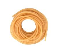 Tubo de caucho de látex natural Tubo quirúrgico de látex natural 1 metro, varios tamaños(ID 6mm x OD 9mm)