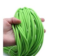 Tubo de caucho silicona | Manguera de aire de goma de silicona, tubo de drenaje ID 1,6-17mm, color verde, 1-2 metros(1.7x4.5mm,1Meter)