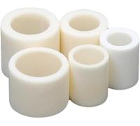 Tubo de cerámica 10 piezas, tubo porcelana alúmina un solo orificio, 1 × 2 Mm, longitud 2-20, adecuado for elemento calefactor(1x2x20mm)