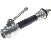 Tubo de chorro de 16 mm G 2 1/2'' rosca macho Aluminio forjado y goma DIN 14365 con spray protector