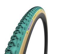 Tubo de ciclocross 700x33 Michelin Power Jet verde/beige (33-622)