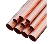 Tubo de cobre blando, Tubo hueco de cobre estirado duro 20mm x 0,5-5mm,5 m fontanería HVAC Refrig agua Gas Ind DIY(20mm*2mm*0.5m)