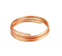 Tubo de cobre en espiral flexible, Bobina de tubo de cobre de 1 metro OD 2-12mm ID 1-10mm for refrigeración de aire acondicionado manualidades DIY(4x2mm)