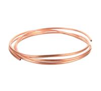 Tubo de cobre flexible en espiral, tubo de cobre blando T2 99,9%, 2-19 mm, for sistemas de climatización, refrigeración y suministro de agua.(4mm x 0.5mm x 2 meter)