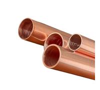 Tubo de cobre T2: 100/250/500 mm de longitud, 28-38 mm de diámetro exterior, resistente a altas/bajas temperaturas for tuberías y varillas de transformador (1 unidad)(500x29x1.5mm)