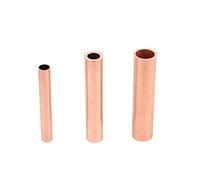 Tubo de Cobre T2 Diámetro Exterior 45 mm 50 mm 54 mm Tubo de Cobre Capilar Tubo de Cobre Hueco (Color : OD54 ID51, Size : 50cm)