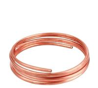 Tubo de Cobre Tubo de alambre cobre 1 m, bobina tubo blando con diámetro exterior 2/3/4/5/6/8/10/12 mm, for aire acondicionado, refrigeración y manualidades(2x1mm)