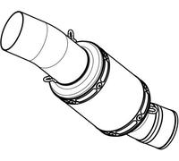 Tubo de Conexión Akrapovic L-A10E11/TD