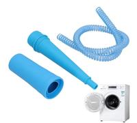 Tubo de conexión de manguera de extensión universal para aspiradora, accesorio de tubo de conexión flexible para secadora y lavadora para aparatos de lavandería